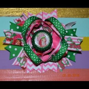 Girls stacked 5inch hairbow